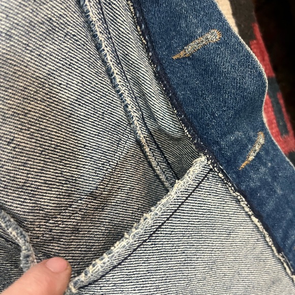 1980s Unique Ladies Denim Jacket with appliqués & metal stars - Picture 10 of 16